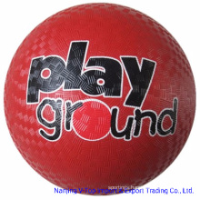 5′′, 6′′, 7′′, 8.5′′, 10′′ High Quality Rubber Playground Ball /Kickball